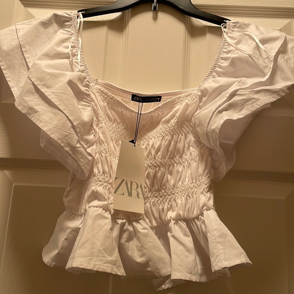 Zara cropped top